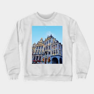 Brussels Grote Markt Crewneck Sweatshirt